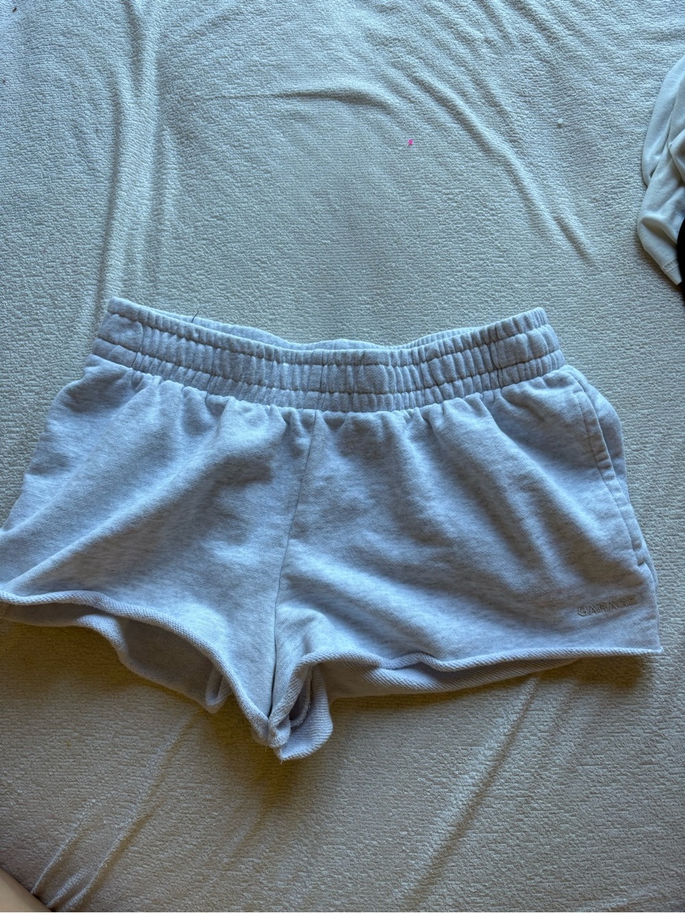 Garage Light Gray Women's Athletic Lounge Shorts
